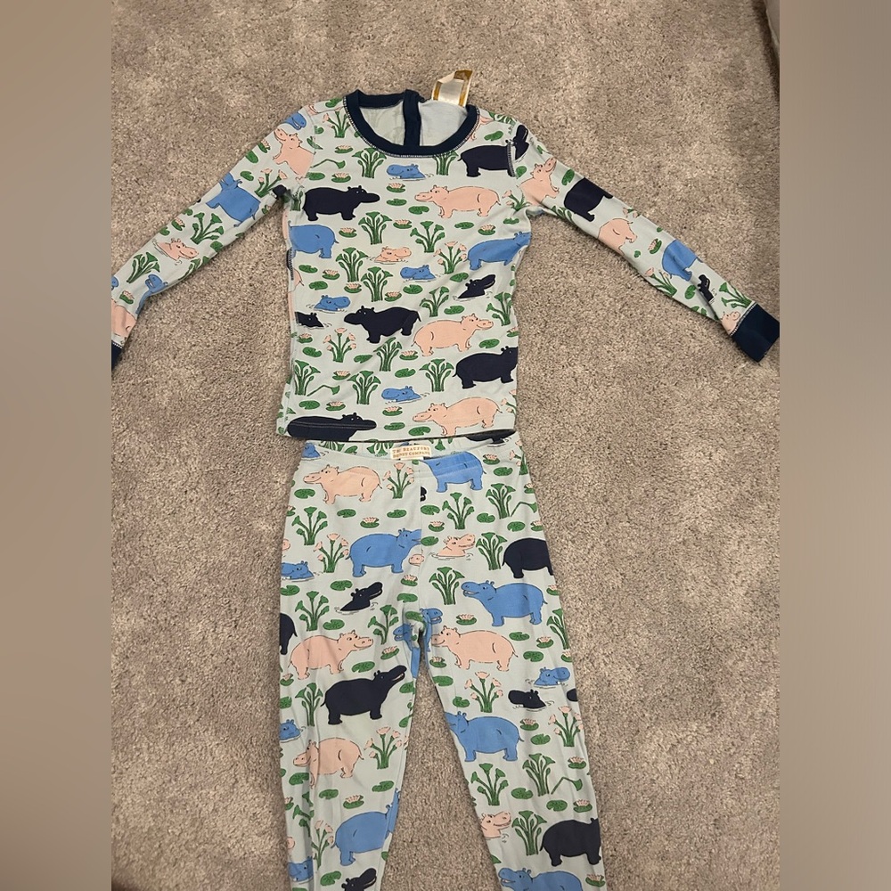 Beaufort Bonnet Hippo Pajamas size 5
